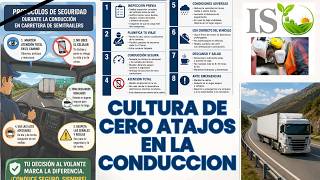 CULTURA DE CERO ATAJOS EN LA CONDUCCION