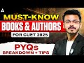 CUET GAT 2025 | Important Books and Authors | With Previous Year Questions and Tips