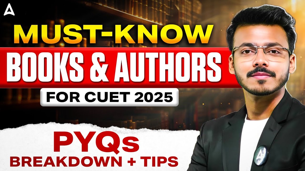 CUET GAT 2025 | Important Books and Authors | With Previous Year ...