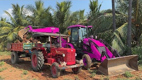 JCB 3dx xpert Loading Mud in Mahindra 475 JCB miti Khudai JCB video JCB trector #jcb #jcb #farming