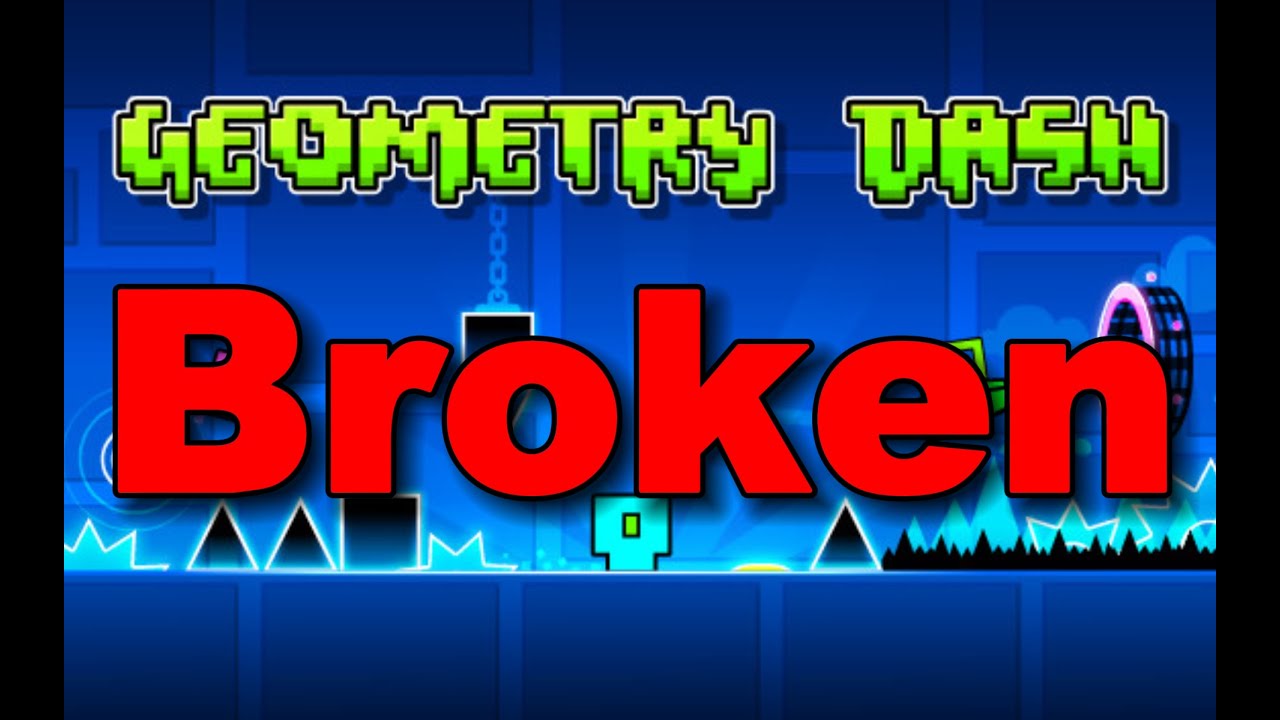 Geometry Dash is broken (All 5 bugs) - YouTube