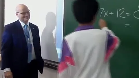 當老外到中國中學教數學。。。 - 天天要聞