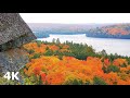 BEAUTIFUL FALL COLOURS in Canada Algonquin Park Ontario Autumn Colors 4K