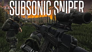 The Subsonic Sniper - Escape From Tarkov As Val Sv98 Gameplay