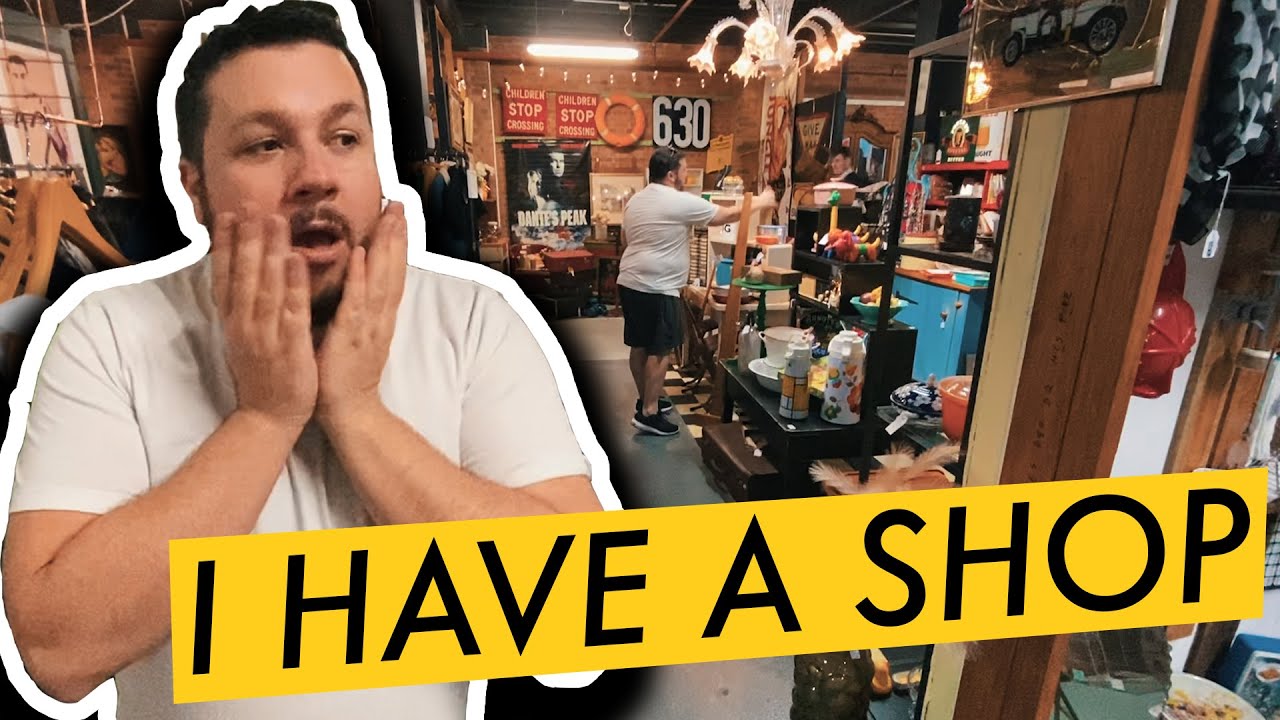 A Tour Of My Shop! I Sell Stuff Now | Christian Hull