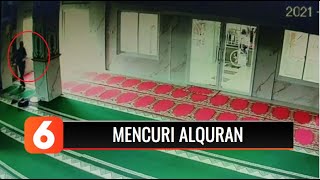 Pura-pura Salat di Masjid, Seorang Pria Mencuri 30 Alquran | Liputan 6