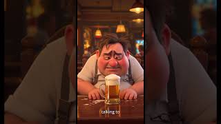 Beer Mug & Drunk Man | 2D Animated | AI Video