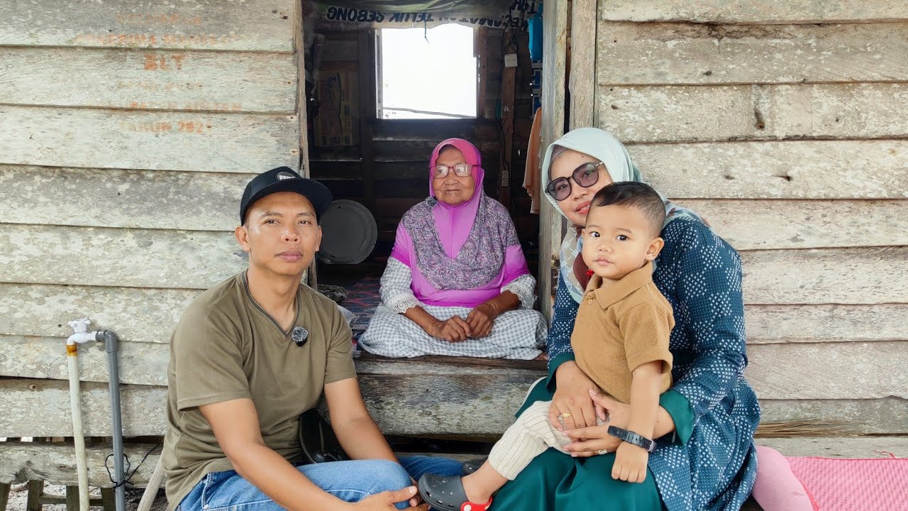 Melawat Nenek Mazama❗Berbagi Sembako Ramadhan