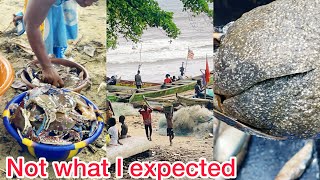 Fishing in Liberia unbelievable see what they caught at sea