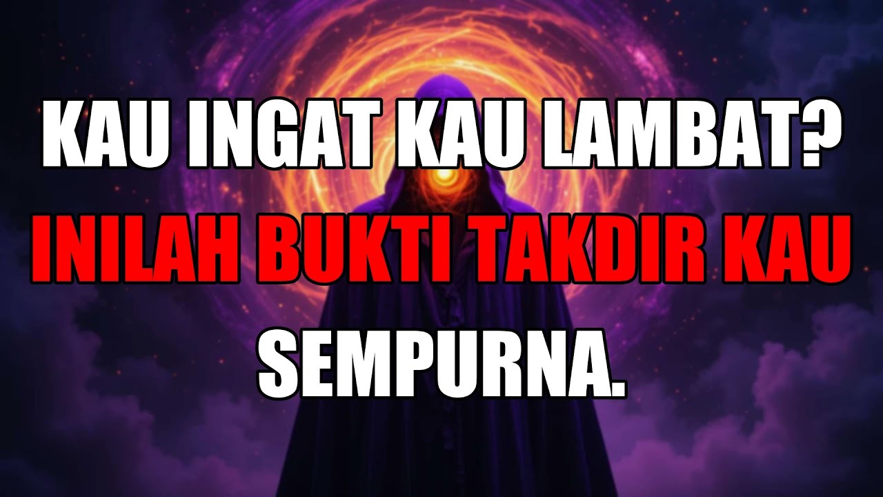 Rasa Ketinggalan Bila Tengok Kawan Lain? Hakikatnya Kau Tak Pernah Terlambat Tapi Sedang Mengikut Ja