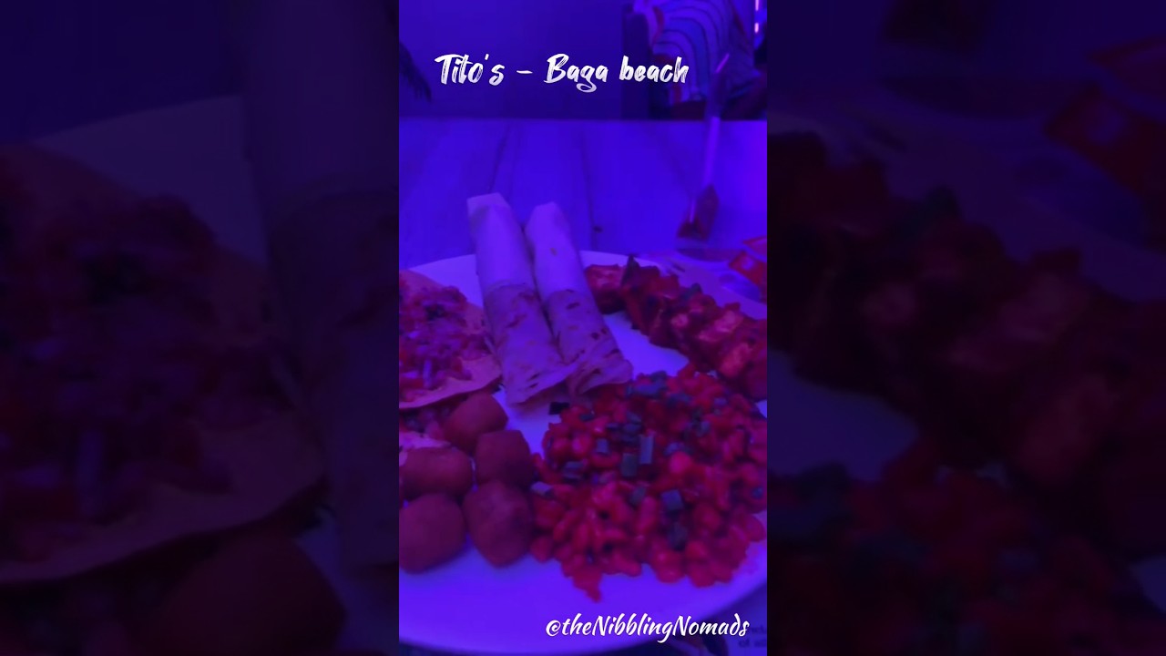 What i eat in a day Goa India #goa #travel #food #shorts #ashortaday Tito’s Baga beach