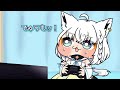 【手描き】かわいいと言われガチ照れする白上フブキ【ハルノコ/ホロライブ/切り抜き】