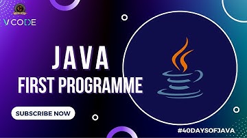 FIRST JAVA PROGRAM | V-CODE | 40 DAYS OF JAVA PROGRAMMING | CSI | VIT-AP