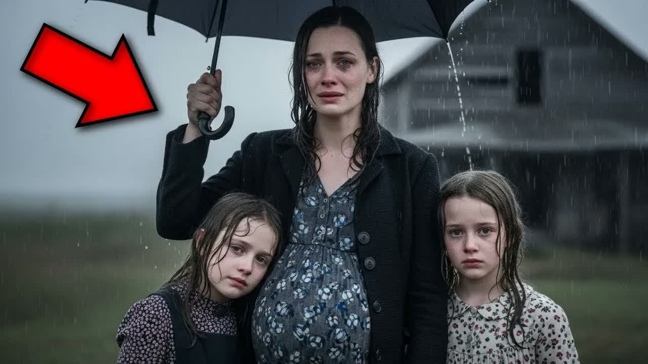 Povera madre incinta fugge dal suo fidanzato crudele in mezzo a una tempesta, e allora accade