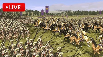 Rome Total War Multiplayer Battles - LIVE
