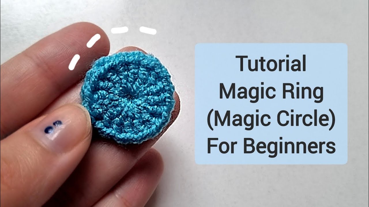 How to Crochet the Perfect Magic Ring/Magic Circle | Slow Step-by-Step ...