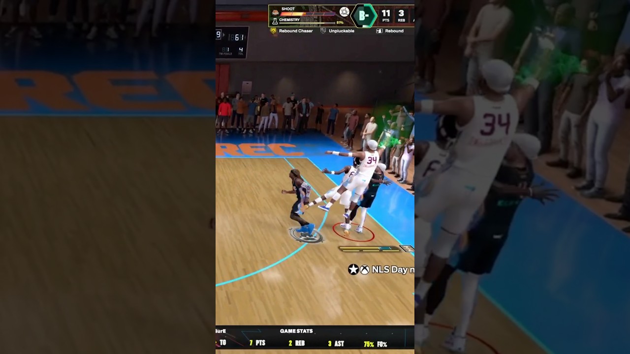 birthday rec game #2k #nba2k #new #shorts #basketball #nba #highlights #xbox #rap #ball #games #fun
