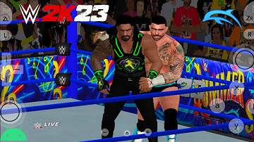 WWE 2K23 Wii Game For Dolphin Emulator On Android | CM Punk Vs. Roman Reigns SummerSlam | Gameplay