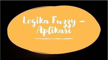 SPK - Logika Fuzzy (Aplikasi)