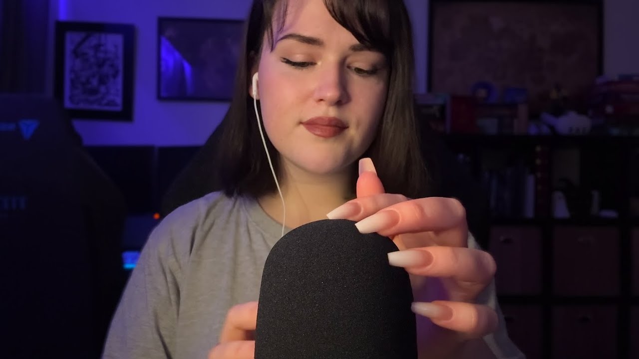 ASMR Mic Scratching (no talking)