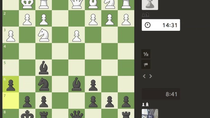 Italian Game: Two Knights, Open, 0-1 