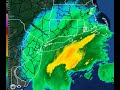 KOKX Reflectivity Loop of the January 4, 2018 Blizzard
