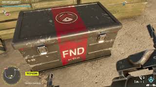Gunpowder From Machine Gun Near Nest Vacia Coast Checkpoint C Far Cry 6 Walkthrough