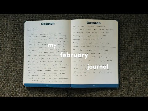 my february journal - YouTube