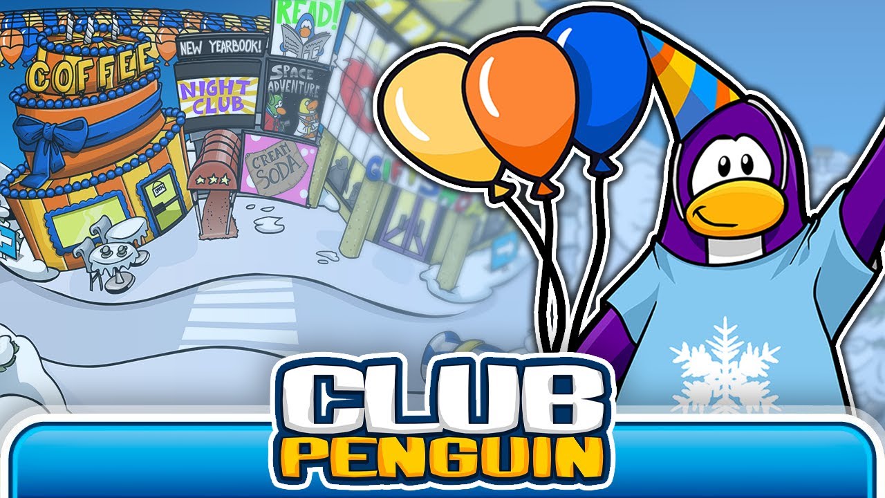 Celebration - Anniversary Party, Town | Club Penguin OST - YouTube