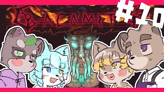 【　Terraria / Calamity ♯９ 】初心者二人連れて最難関mod！？！？ ／ 朝陽はる 【 ケモノVtuber 】