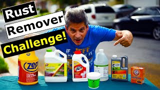 Rust Remover Challenge: What Removes Rust Stains Off Concrete?
