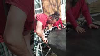 how to easly fix trampoline springs