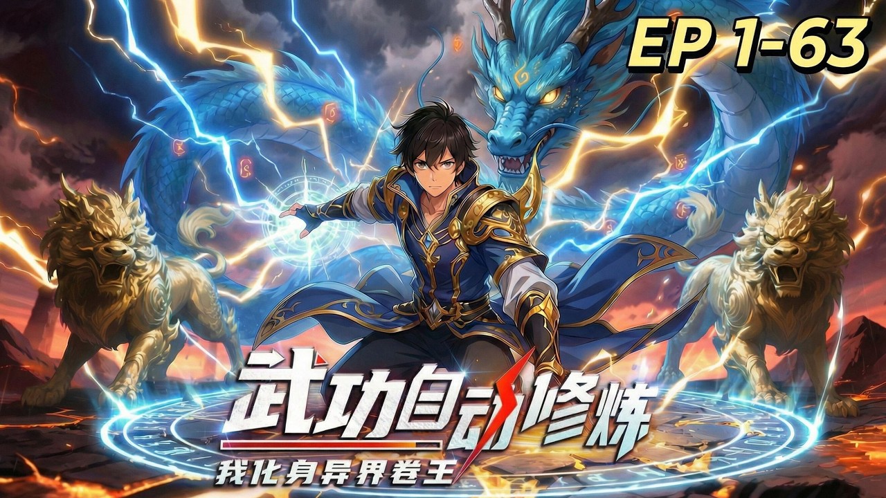 【Multi Sub】Automatic cultivation of martial arts  EP 1-63 #animation #anime