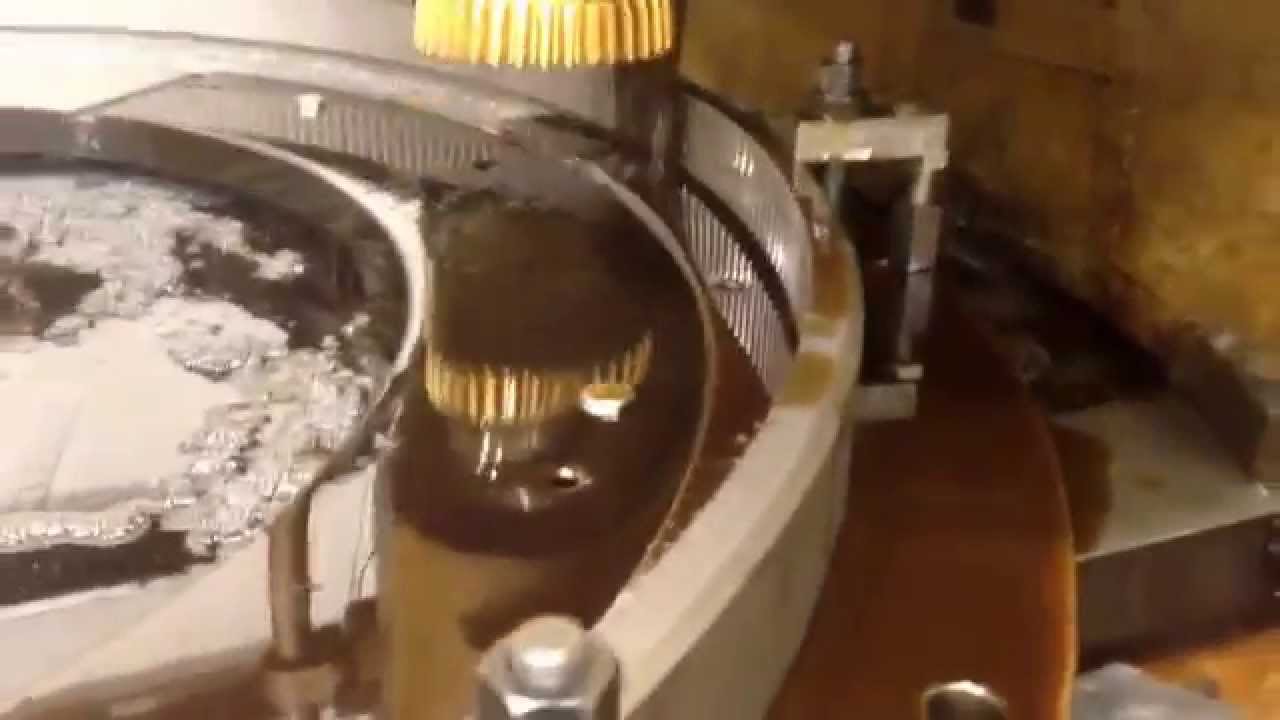 Fellows 100" gear shaper cutting a 70" diameter internal ring gear. YouTube