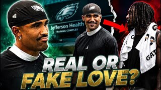 Jalen Hurts & AJ Brown MAKE PEACE! 🤝 Jalyx Hunt & Woolen SHOW OUT vs Patriots!
