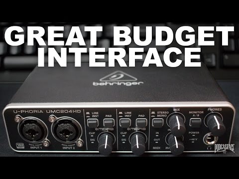 Behringer U-PHORIA UMC204HD Review / Test / Explained