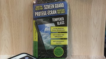 Dollar Tree Review and How to Install Cell Phone Glass Screen Guard