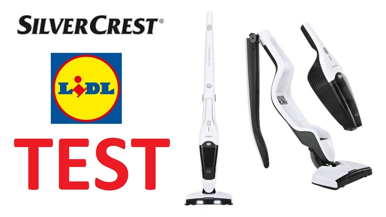 SilverCrest 2-in-1 Rechargable Cordless Vacuum Cleaner SHSS 16 A1 REVIEW ( Lidl 14.4V 90W 2200mAh) - YouTube