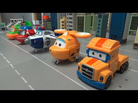 슈퍼윙스 비행기 자동차 로봇 변신 장난감 놀이 Super Wings Airplane <strong>robot</strong> transformation toys <strong>play</strong>