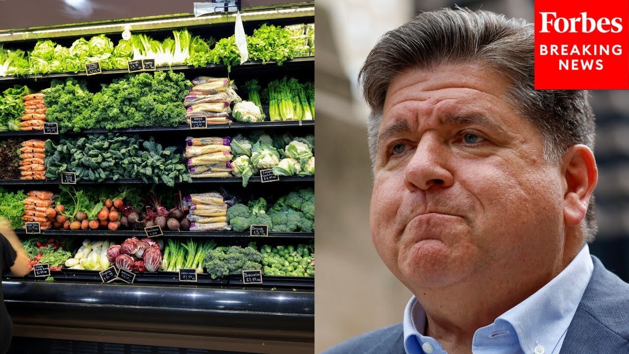 Illinois Gov. JB Pritzker Holds Press Conference On Access To Fresh  Groceries Amid SNAP Crisis