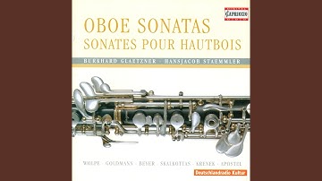Oboe Sonata: I. Allegro comodo