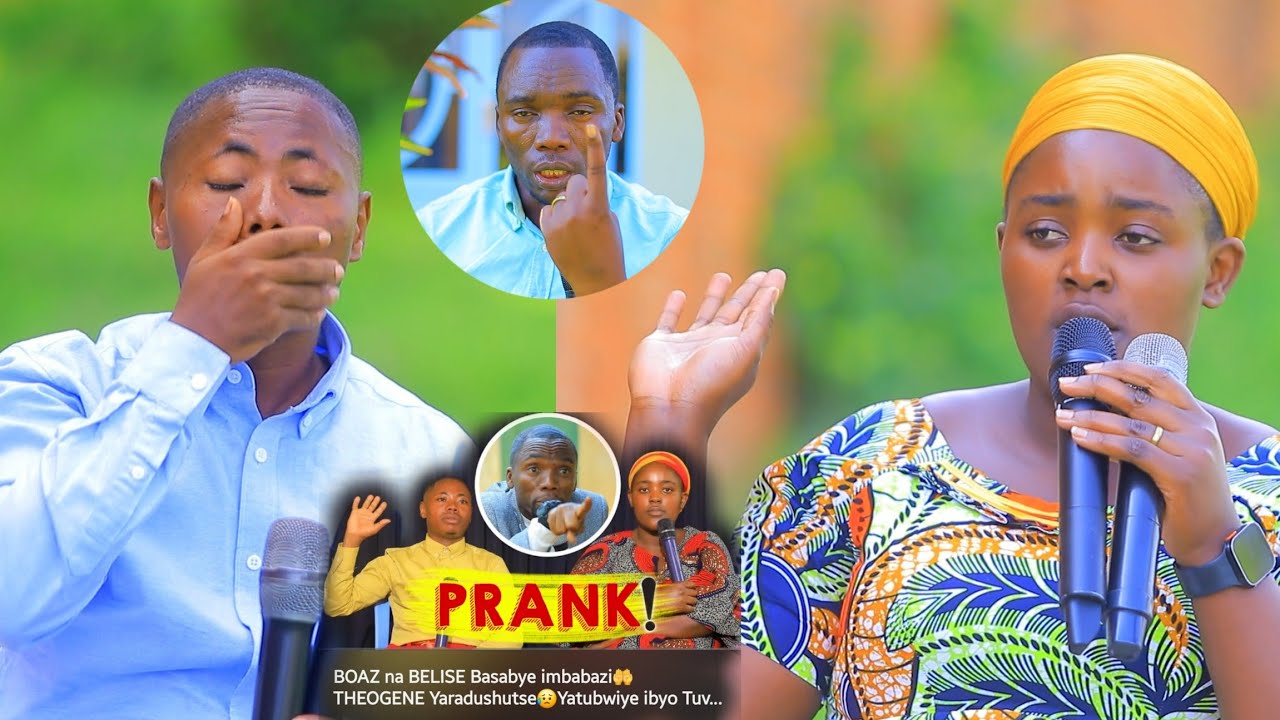 BOAZ & BELISE BABISHYIZE HANZE😭IBINTU BAVUZE TUGIZE UBWOBA💔NIBISHAKA TUBABARIRE..PRANK YADUJINISHIJE