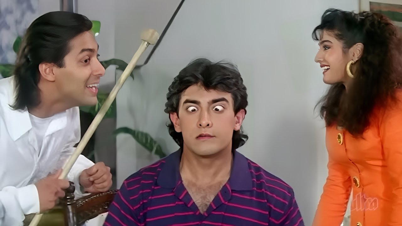 काली मिर्च के लडू, अदरक का हलवा - आमिर खान, सलमान खान की Andaz Apna Apna मूवी की धमाकेदार कॉमेडी
