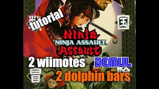 Ninja Ault Demul Naomi Tutorial 2 Wiimotes 2 Dolphin Bars