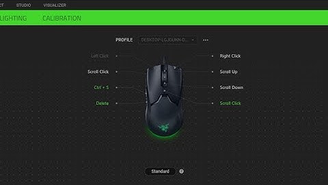 Razer Viper Mini, lights, DPI, keybinds settings, configuration