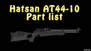 Hatsan At44-10 Part List