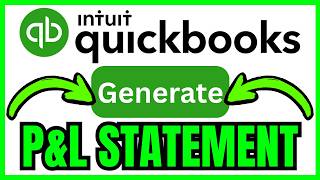 How To GENERATE PROFIT And LOSS STATEMENT In QuickBooks Online (QUICK & EASY) 2026