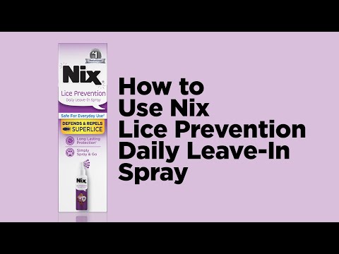 Nix Daily Lice Prevention Spray for Kids