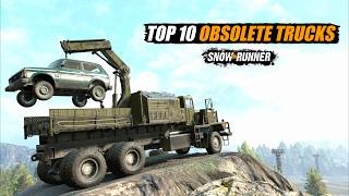 Snowrunner Top 10 Obsolete Trucks