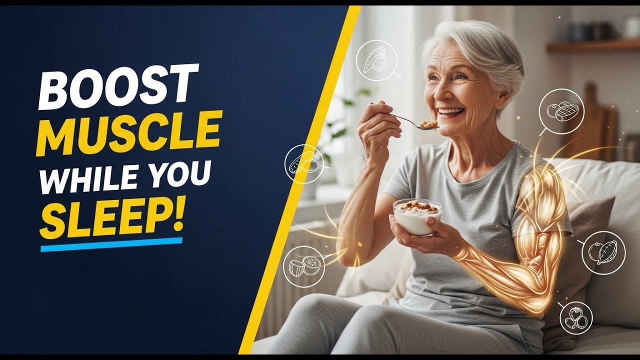 5 Nighttime Foods That Support Muscle Recovery After 60 | Senior Nutrition